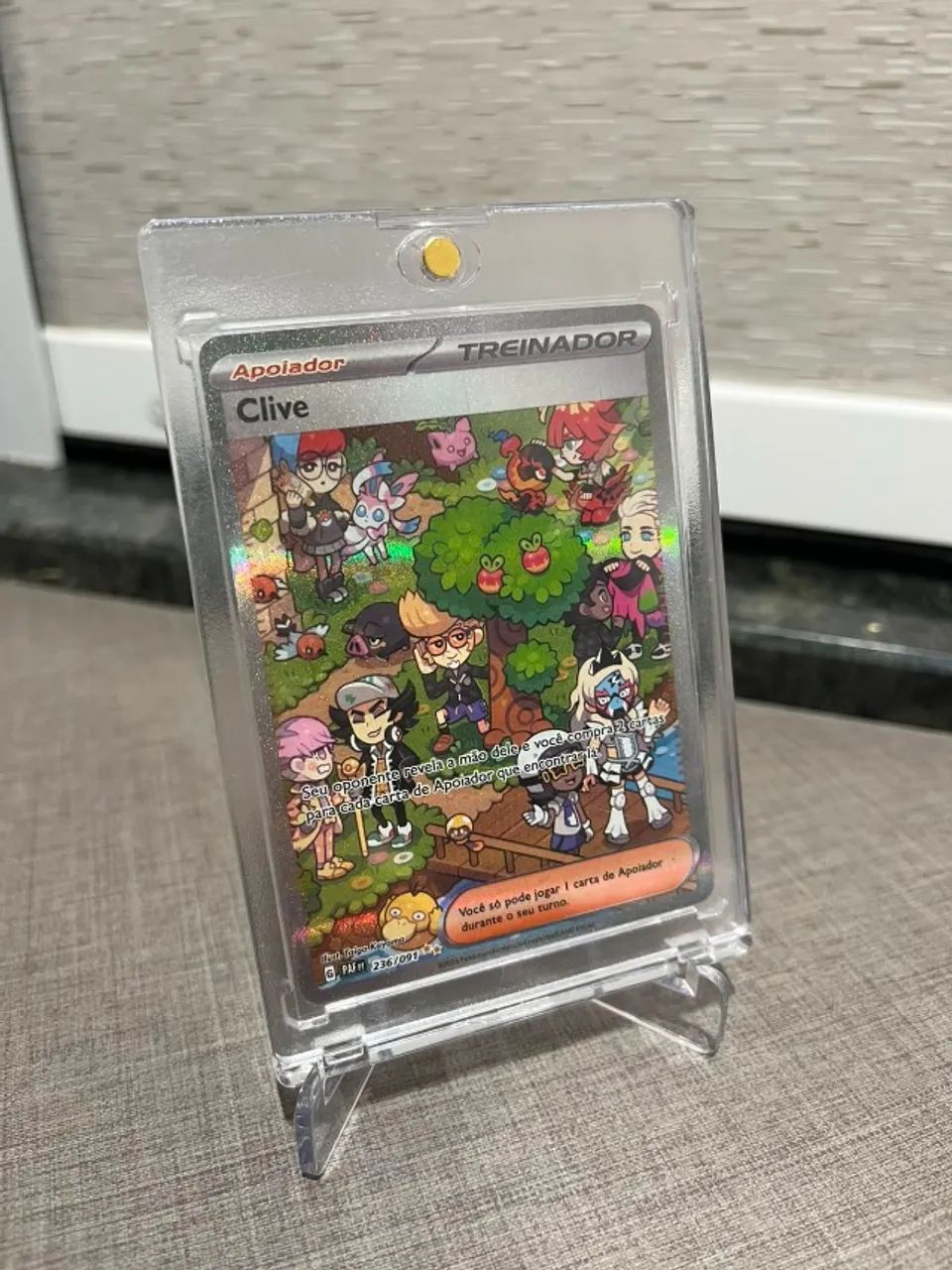 CARTA POKÉMON CLIVE 