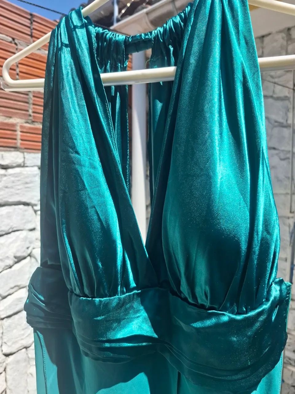 Vestido .desapego.veste 42 ,é  48 na etiqueta, mas visto 44 e nao cabe mais. - Foto 4