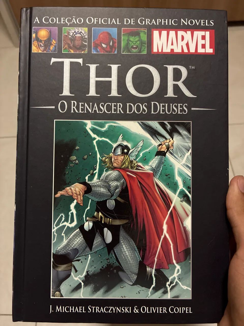 Livro Graphic Novels Marvel - Thor O Renascer dos Deuses