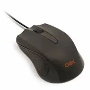 Mouse Com Fio USB Essential Óptico MS100 Preto - Oex - Foto 2