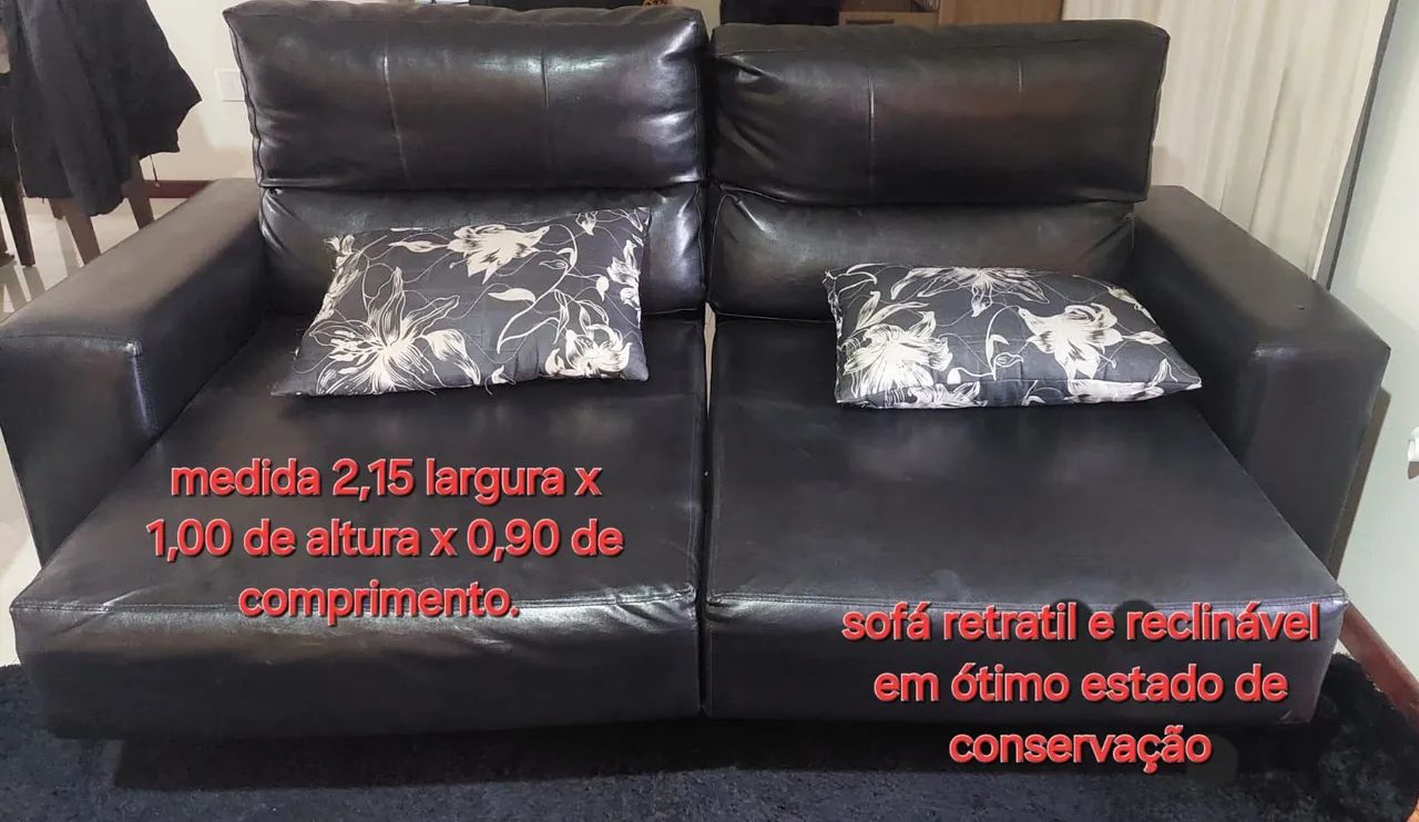 Sofá de couro - Foto 2