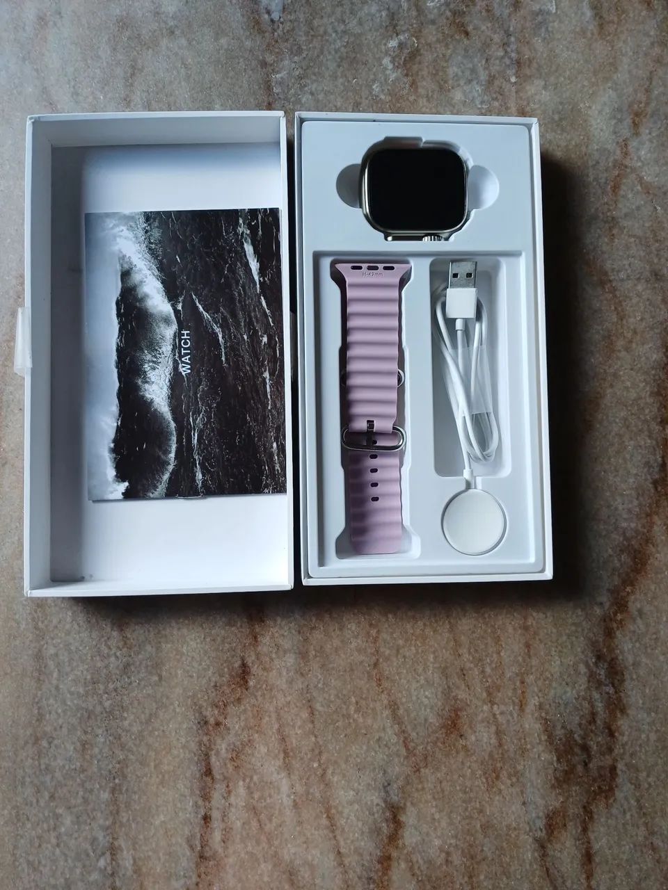 Smartwatch GN W68+ Ultra Series 8 com GPS e NFC  para Android e iOS.Zerado Promoção. - Foto 3