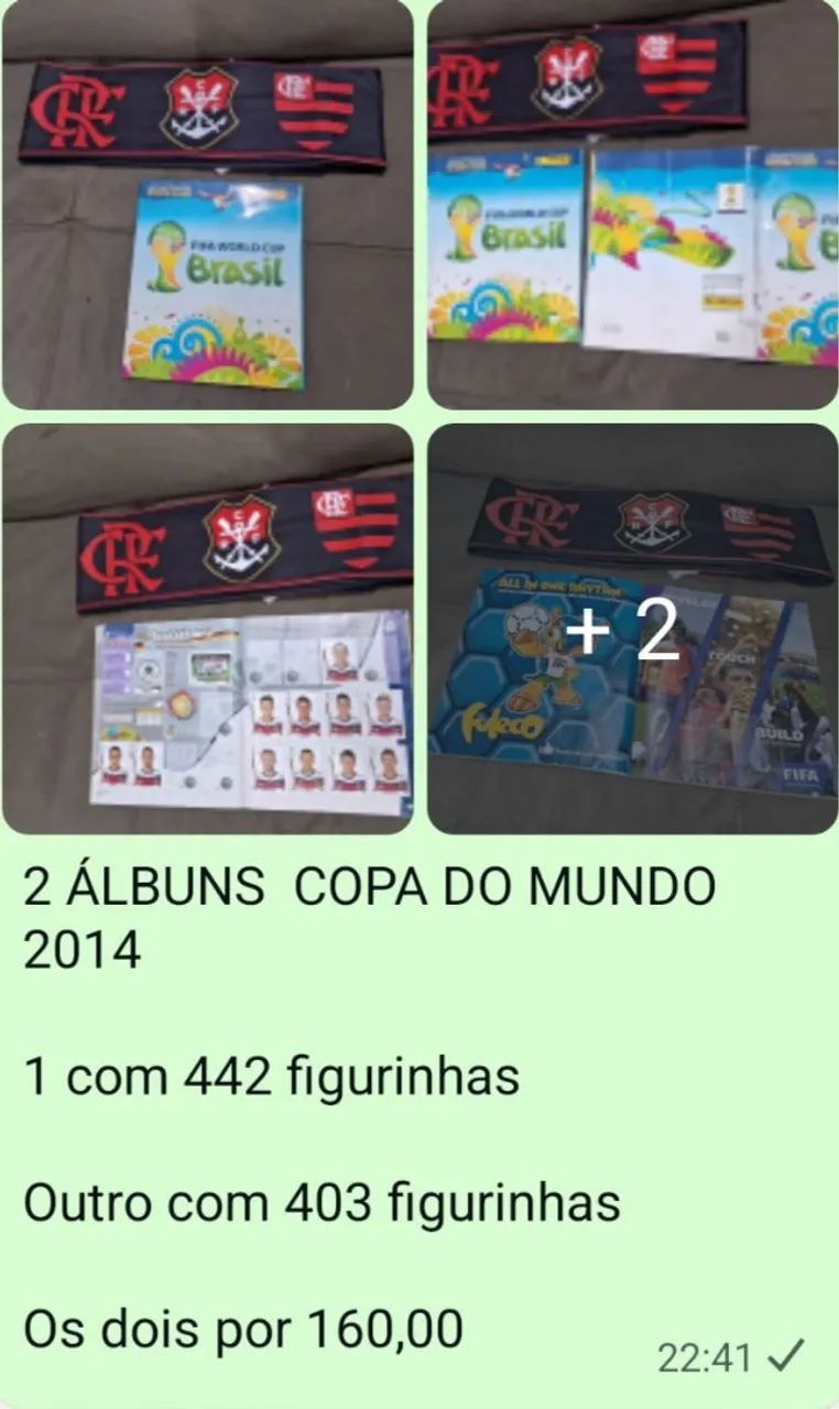 3 Álbuns de Copas do Mundo: Rússia e Brasil  - Foto 2