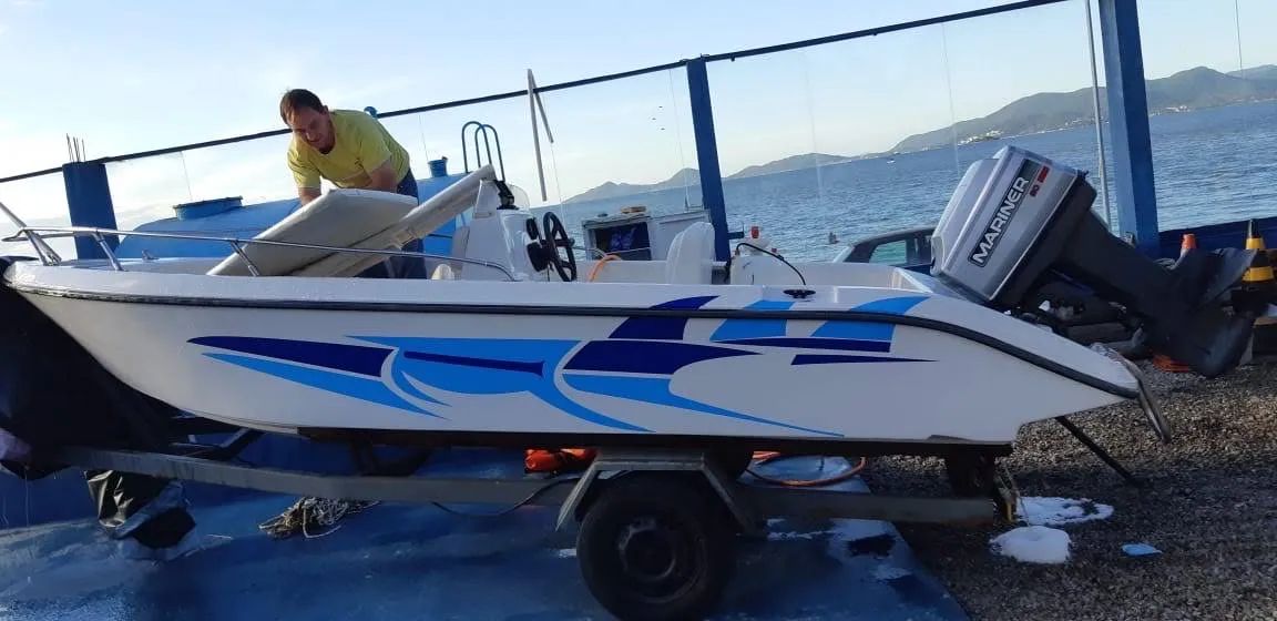 Vendo lancha de proa aberta - Foto 3