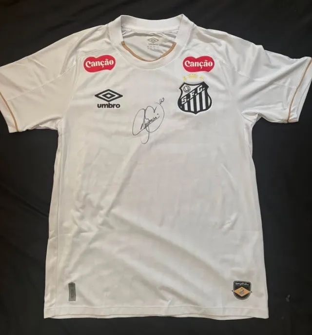 Camiseta autografada pelo Neymar 