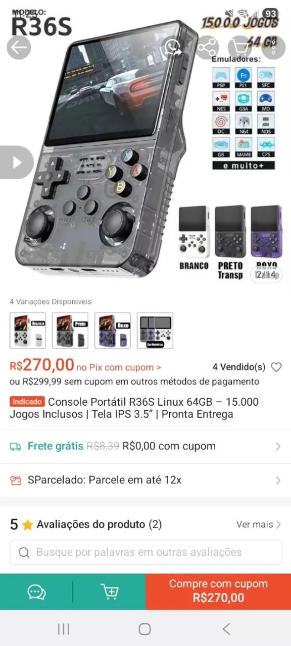 Mini Game r36s - Foto 2