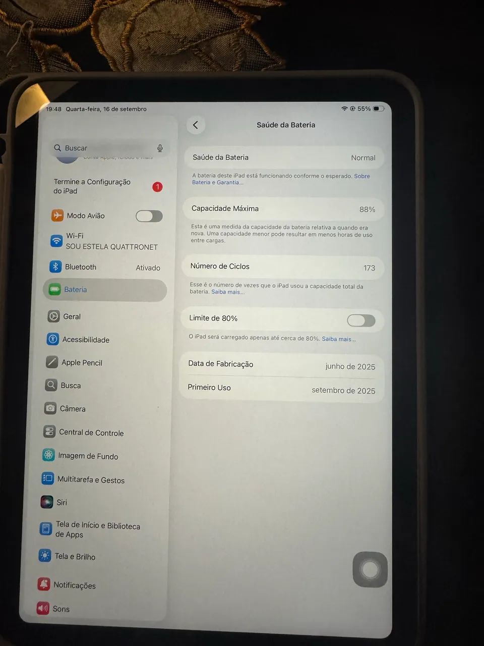 iPad 11 128 giga 