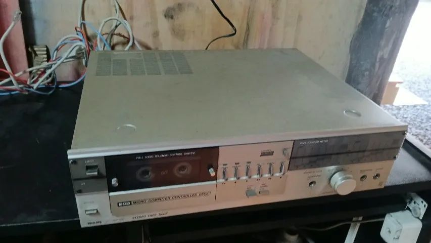 Tape Deck Stereo Philips ( com defeito )