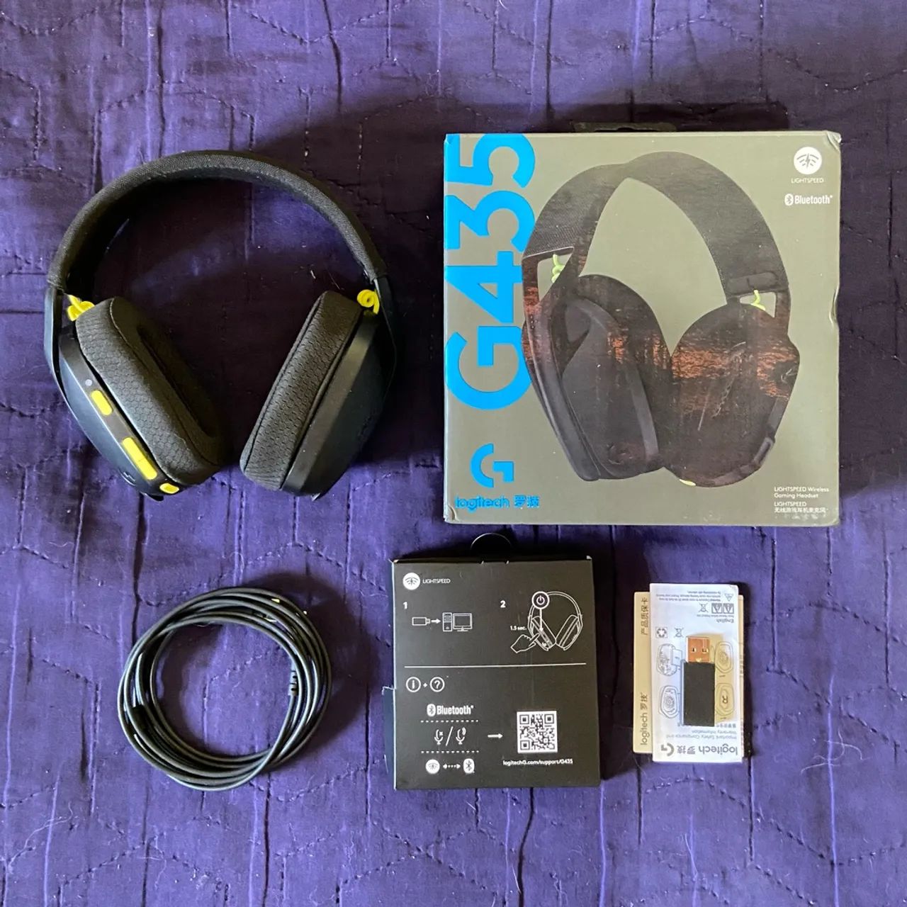 Logitech G435 LIGHTSPEED - Headset Gamer