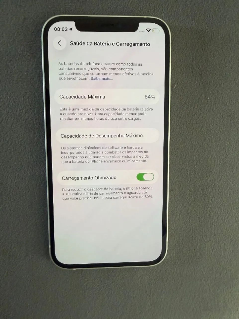 iPhone 12 impecável 84% bateria - Foto 3