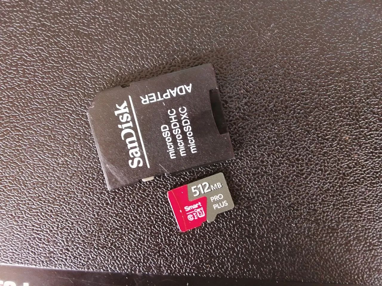 Cartão de memória 512 mb