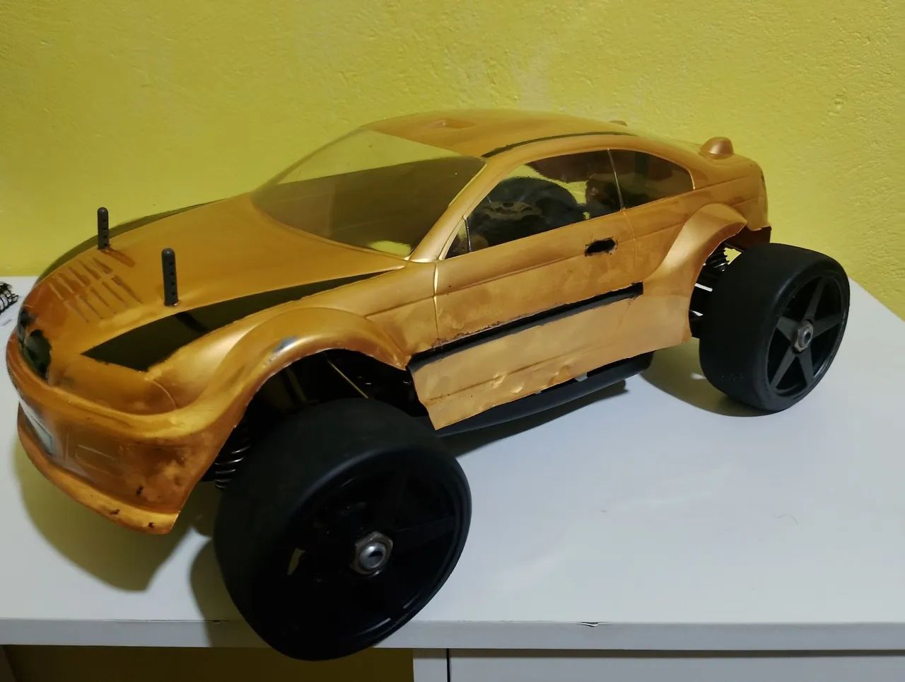 AUTOMODELO NITRO 1/8 SEMINOVO E REVISADO!!!!! - Foto 4