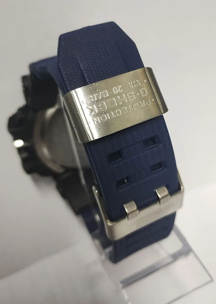 Relógio preto e azul novo - Foto 4
