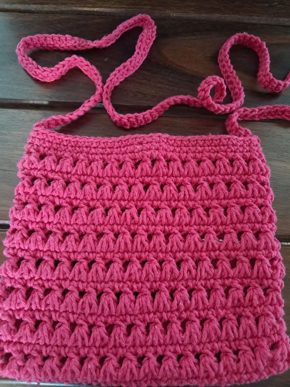 Bolsa de crochê, bolsa feminina. - Foto 4