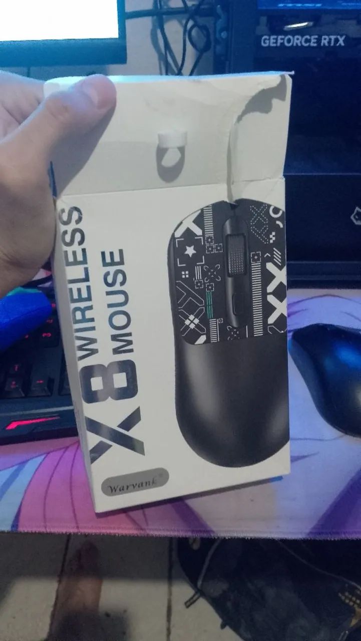 Mouse gamer sem fio 