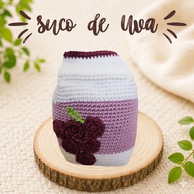Bebidas de Crochê