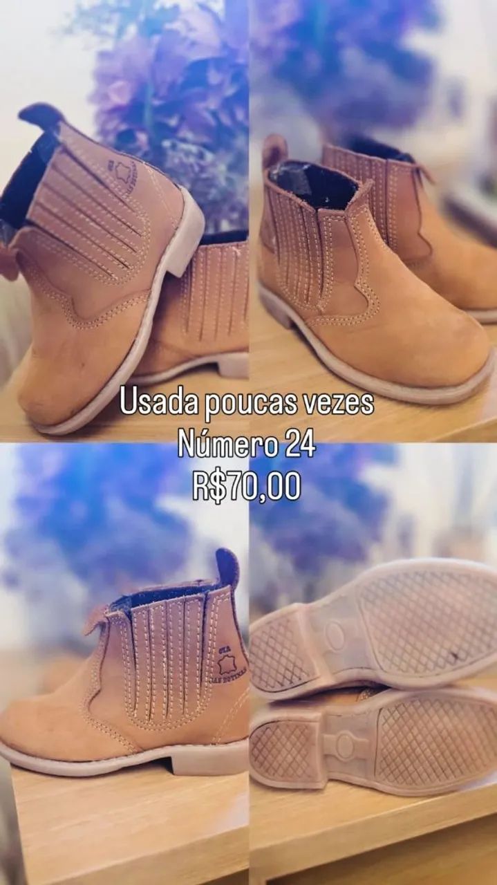 Botas para criança num 24