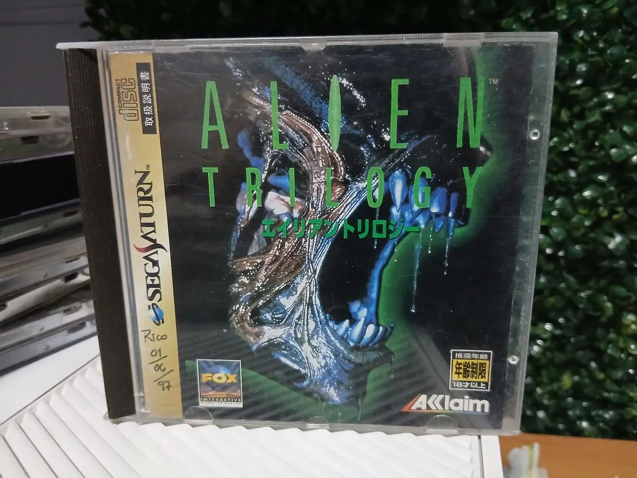 ALIEN TRILOGY SEGA SATURNO ORIGINAL