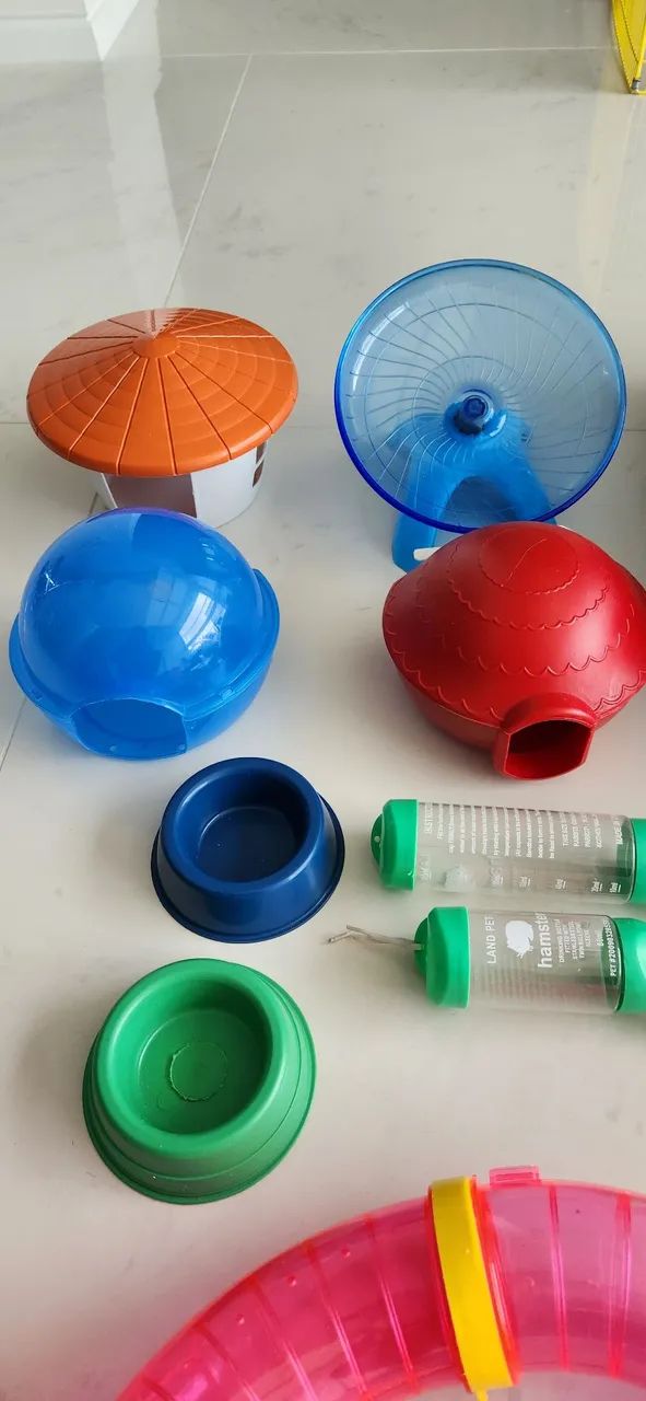 CASINHA E ACESSÓRIOS DE HAMSTER - Foto 5