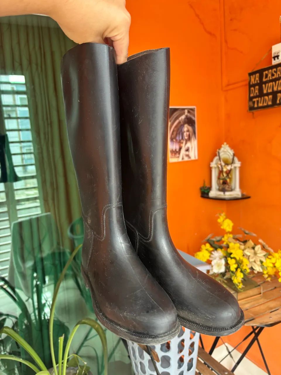 Bota de hipismo infantil 