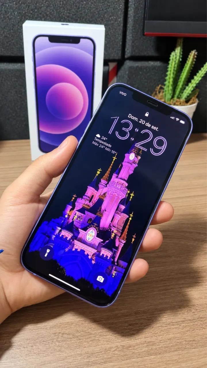 iPhone 12 Purple 128 gb - Celulares e Smartphones - Jardim Rosa
