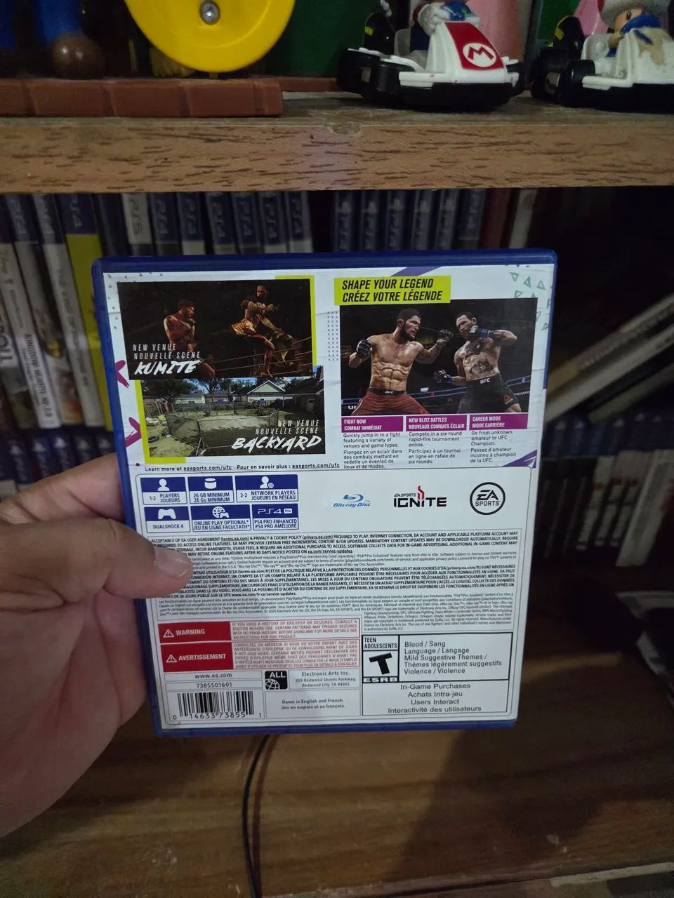 Vendo UFC 4 de PS4 em perfeito estado de conservação.  - Foto 2