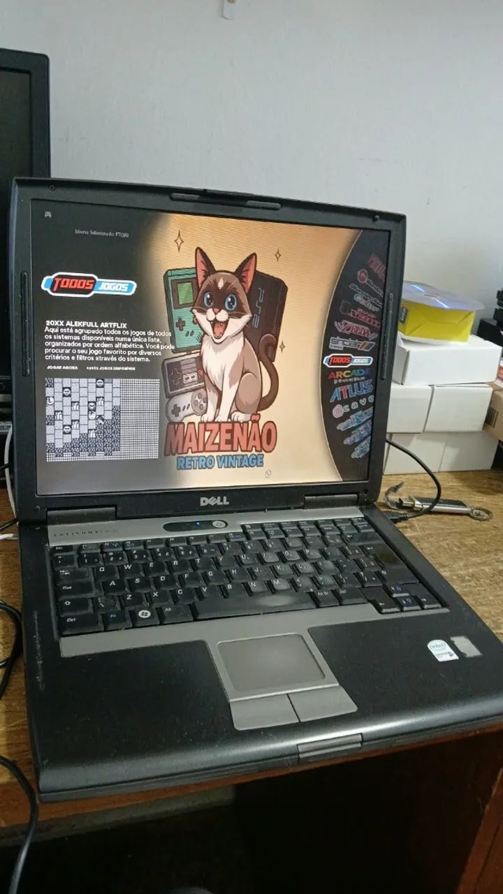 Notebook Dell com Porta Serial e Batocera linux - Foto 4