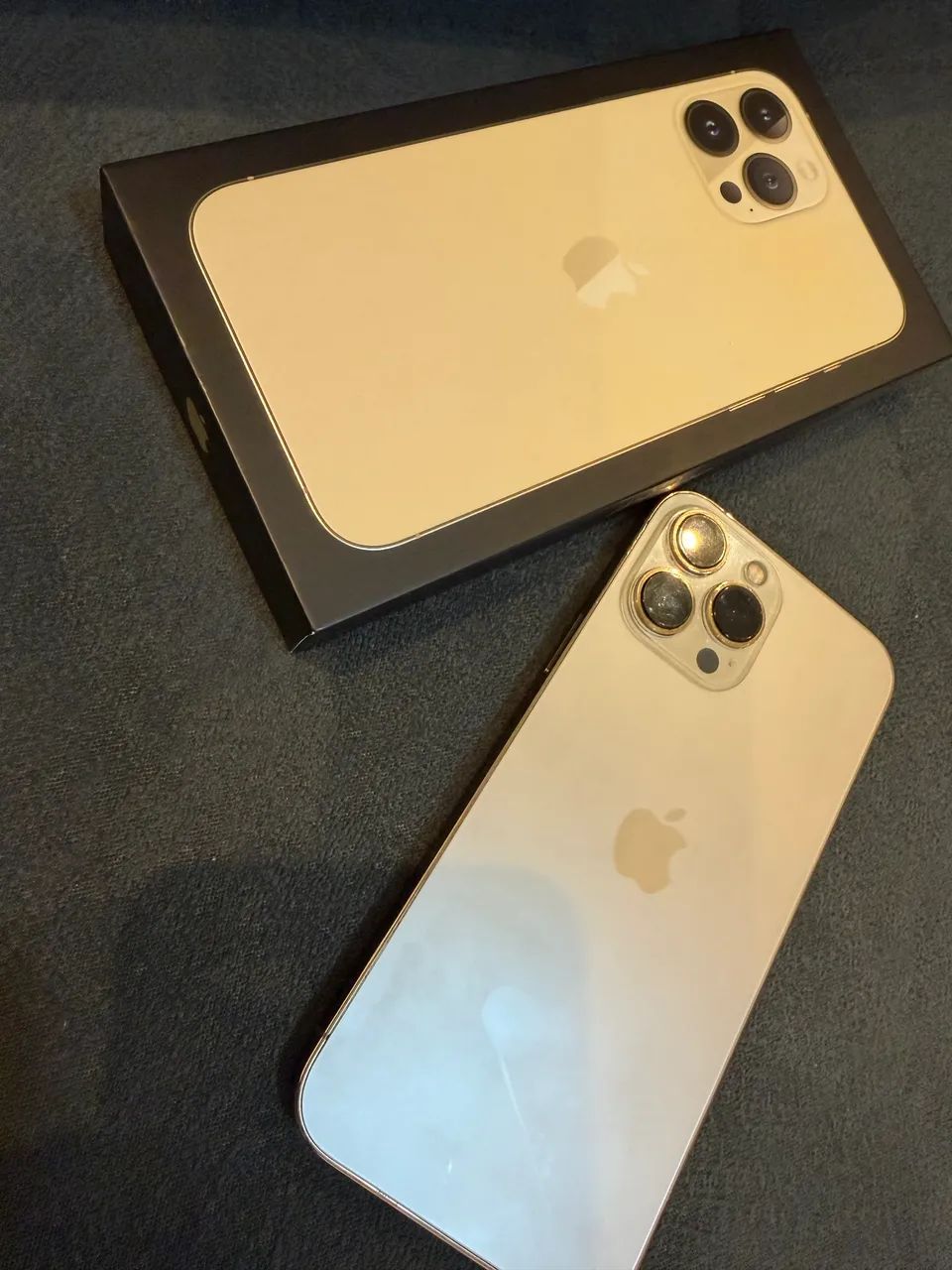 iPhone 13 Pro Max Gold - 128 GB *semi novo * - Celulares e