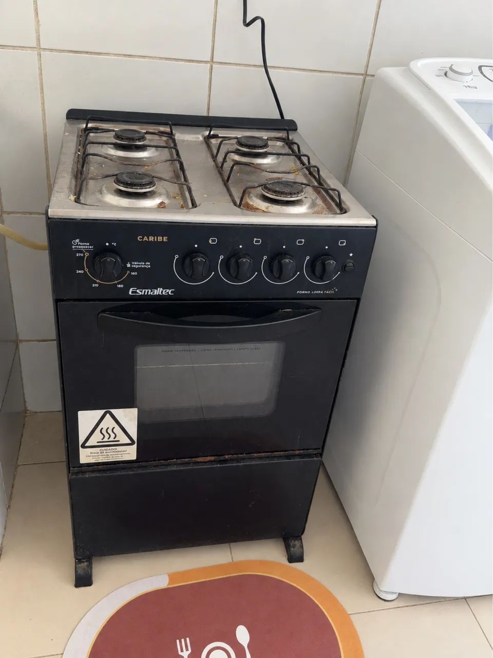 Fogão esmaltec 