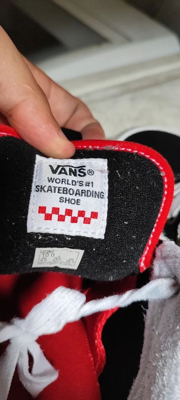 Tênis Vans Skate Old Skool 36+ Black white - Foto 5