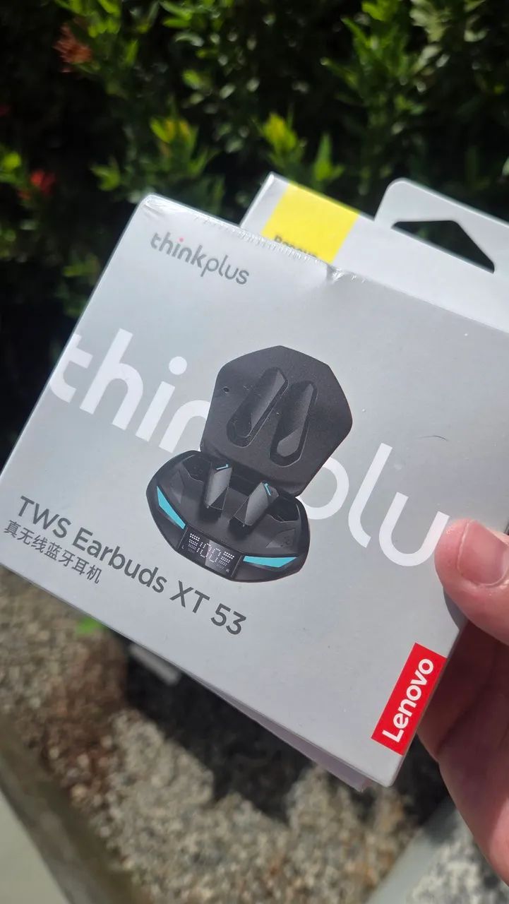 Fone de ouvido sem fio Lenovo (Lacrado. Lançamento. Sucessor do GM2 Pro. Gamer. Bluetooth)