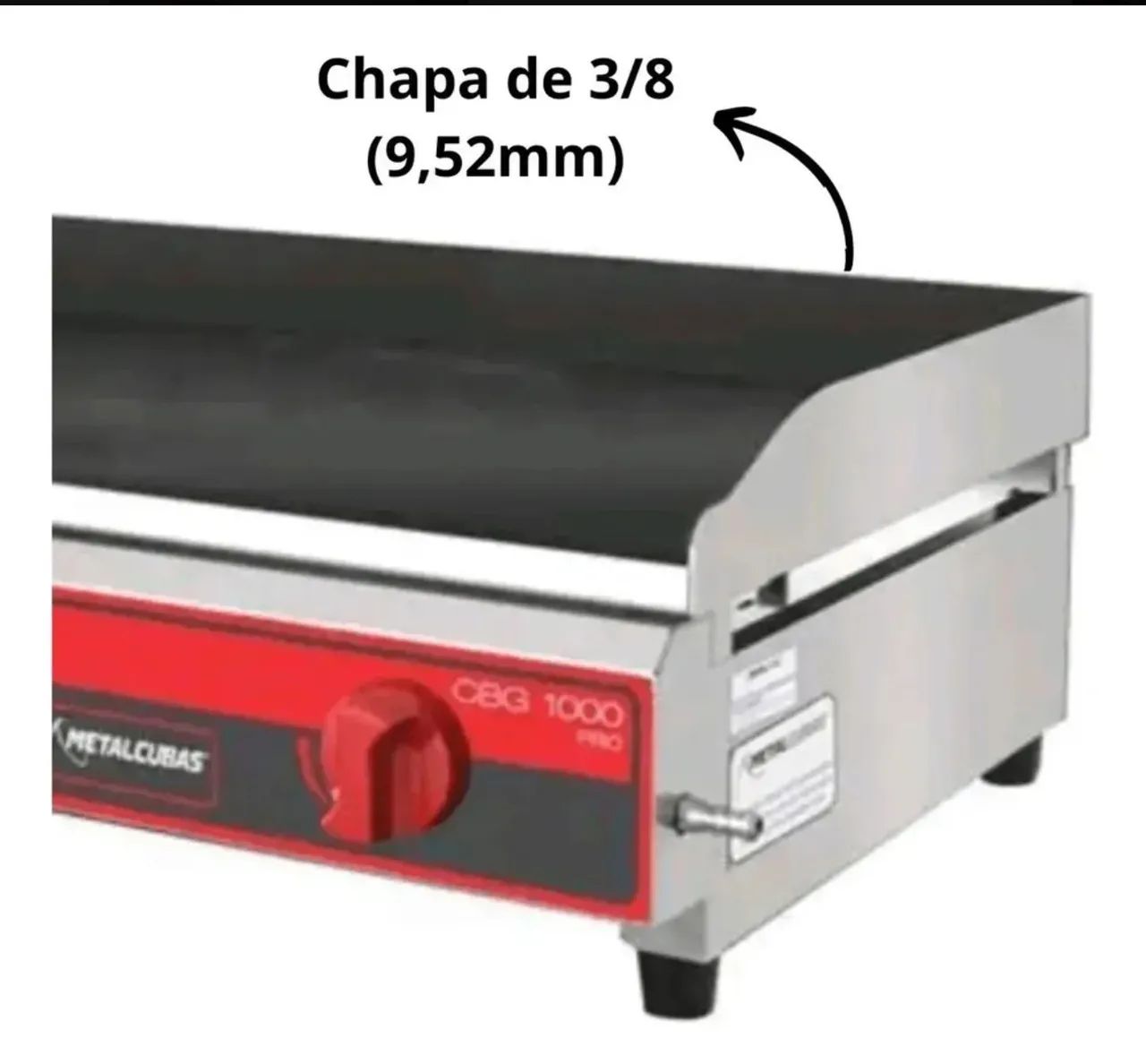 Chapa para hambúrguer  - Foto 4