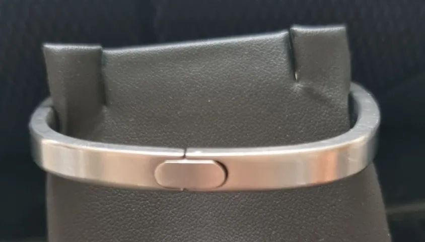 Bracelete Boccia Titanium alemão com 6 Diamantes - Foto 3