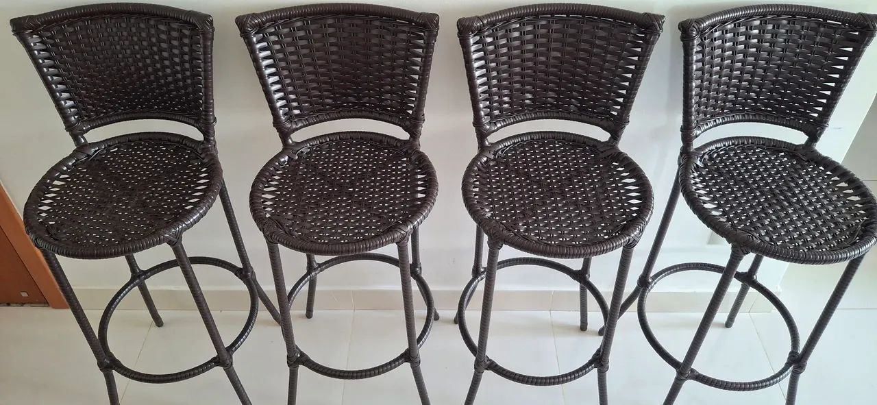 Banquetas alta de fibra duráveis  - Foto 4