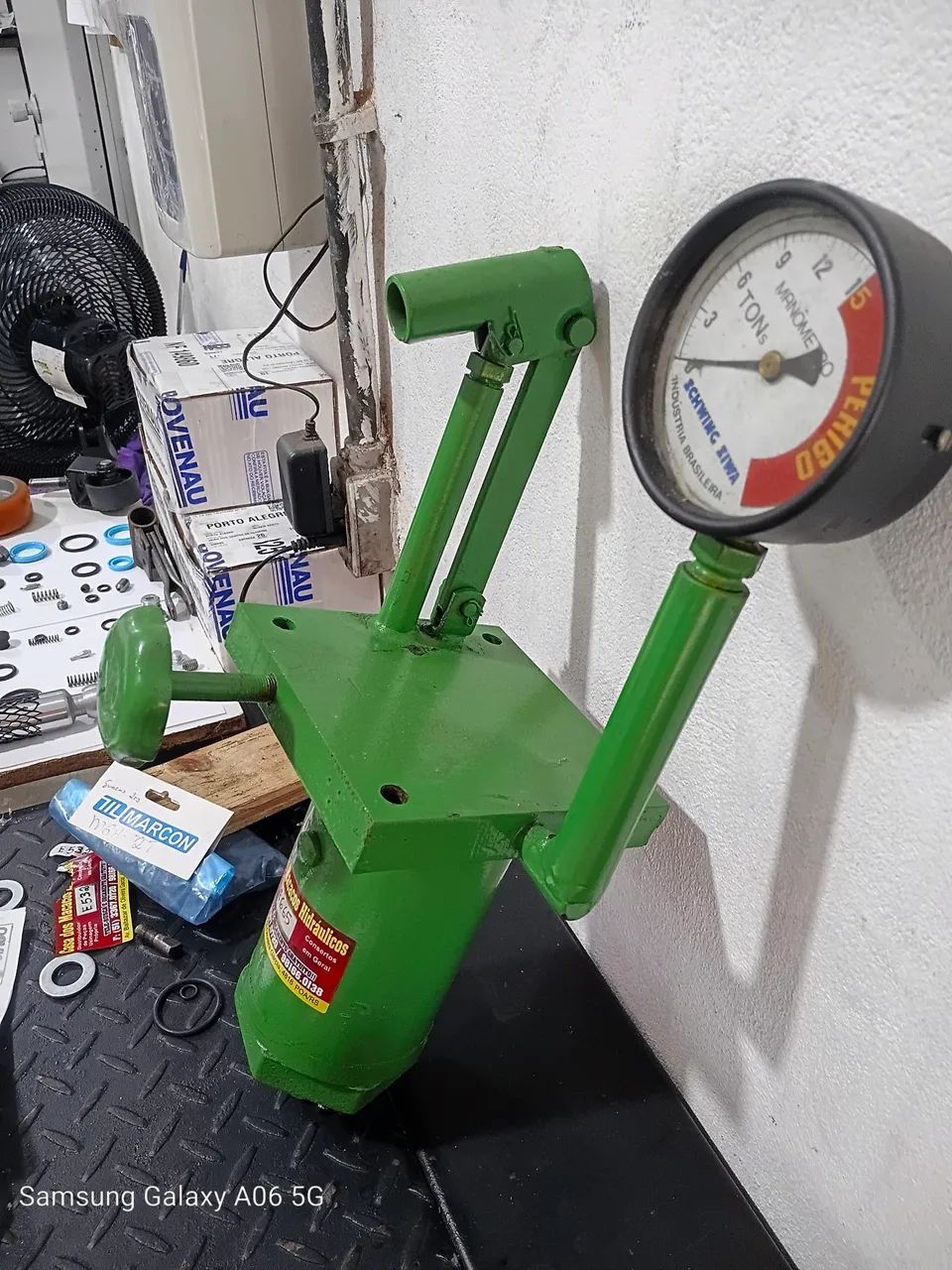 Hidraulico de prensa siwa 15 tons - Foto 3