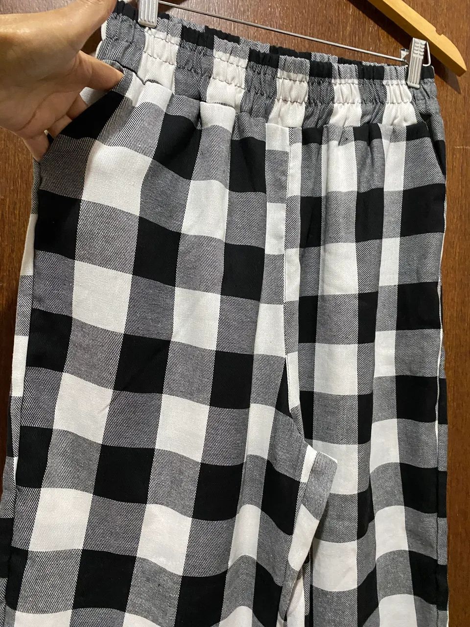 Calça xadrez - G - Foto 3