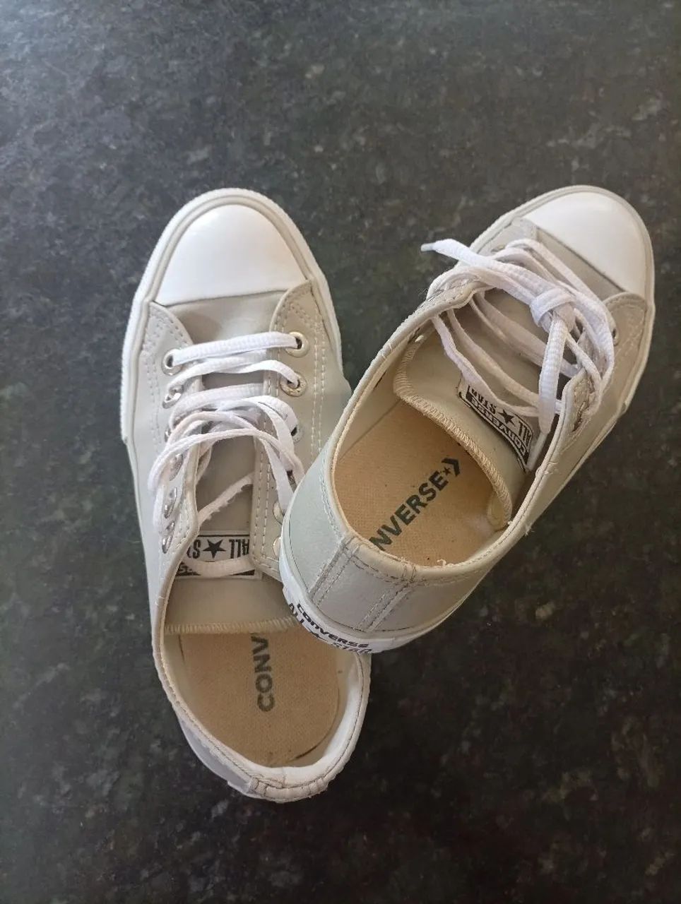 all star converse creme TAM37 - Foto 4