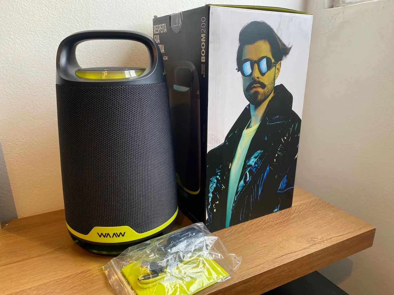 Caixa Bluetooth WAAW BOOM 200 By Alok