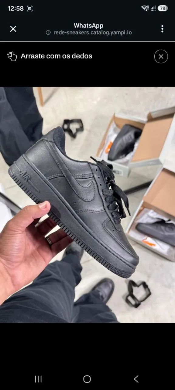 Tenis air force 1 preto - Foto 2