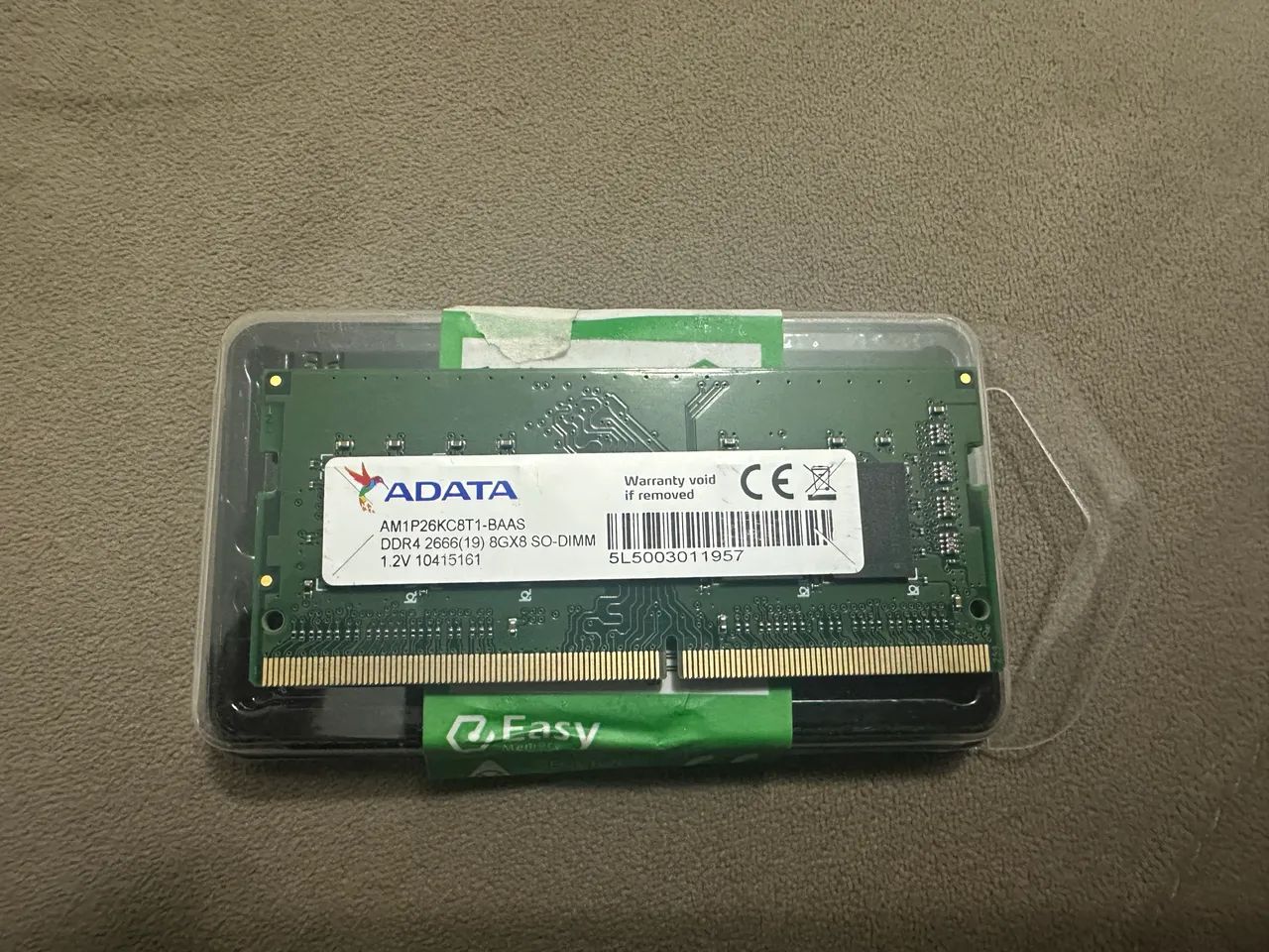 Memória RAM DDR4 8gb 2666 MHZ Notebook