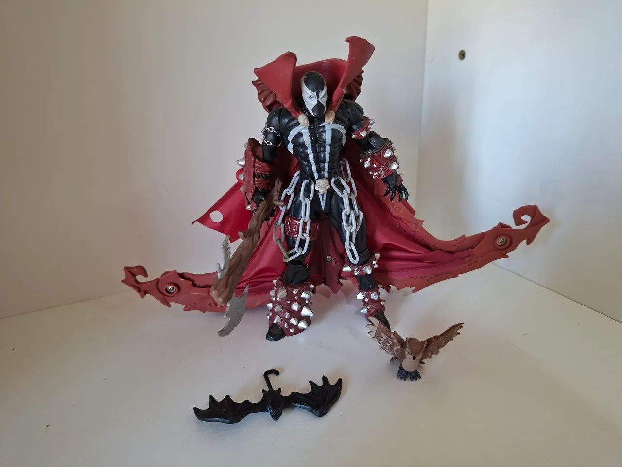 Boneco Spaw Macfarlane com asas retrátil  - Foto 4