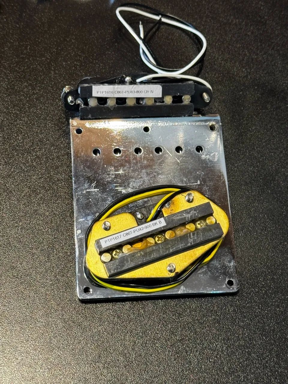 Kit Squier Telecaster (captadores, ponte e tarraxas) - Foto 5