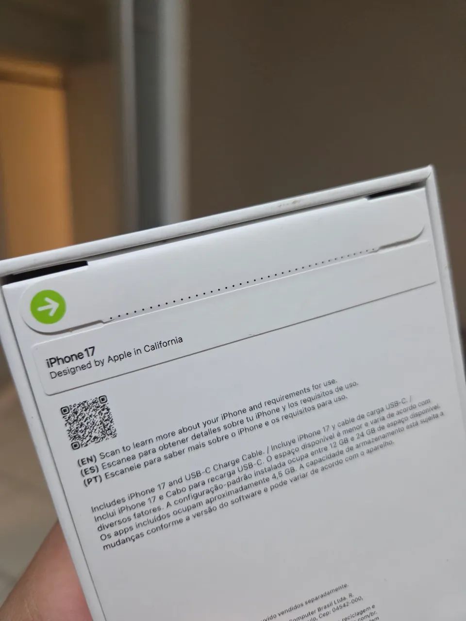 IPhone 17 256GB Preto - Foto 4