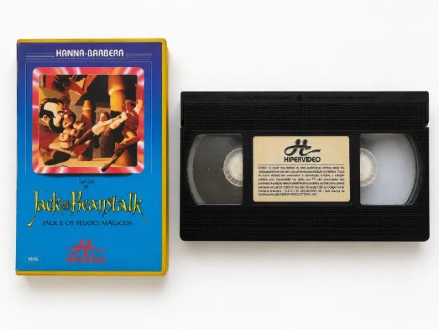 VHS Original Jack e o Pé de Feijão (Jack and the Beanstalk) - Hanna-Barbera - Hipervídeo