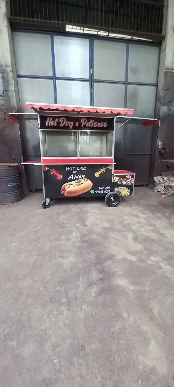 Barraca para cachorro quente