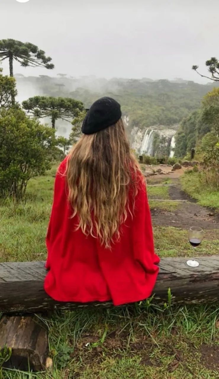 poncho vermelho  - Foto 3