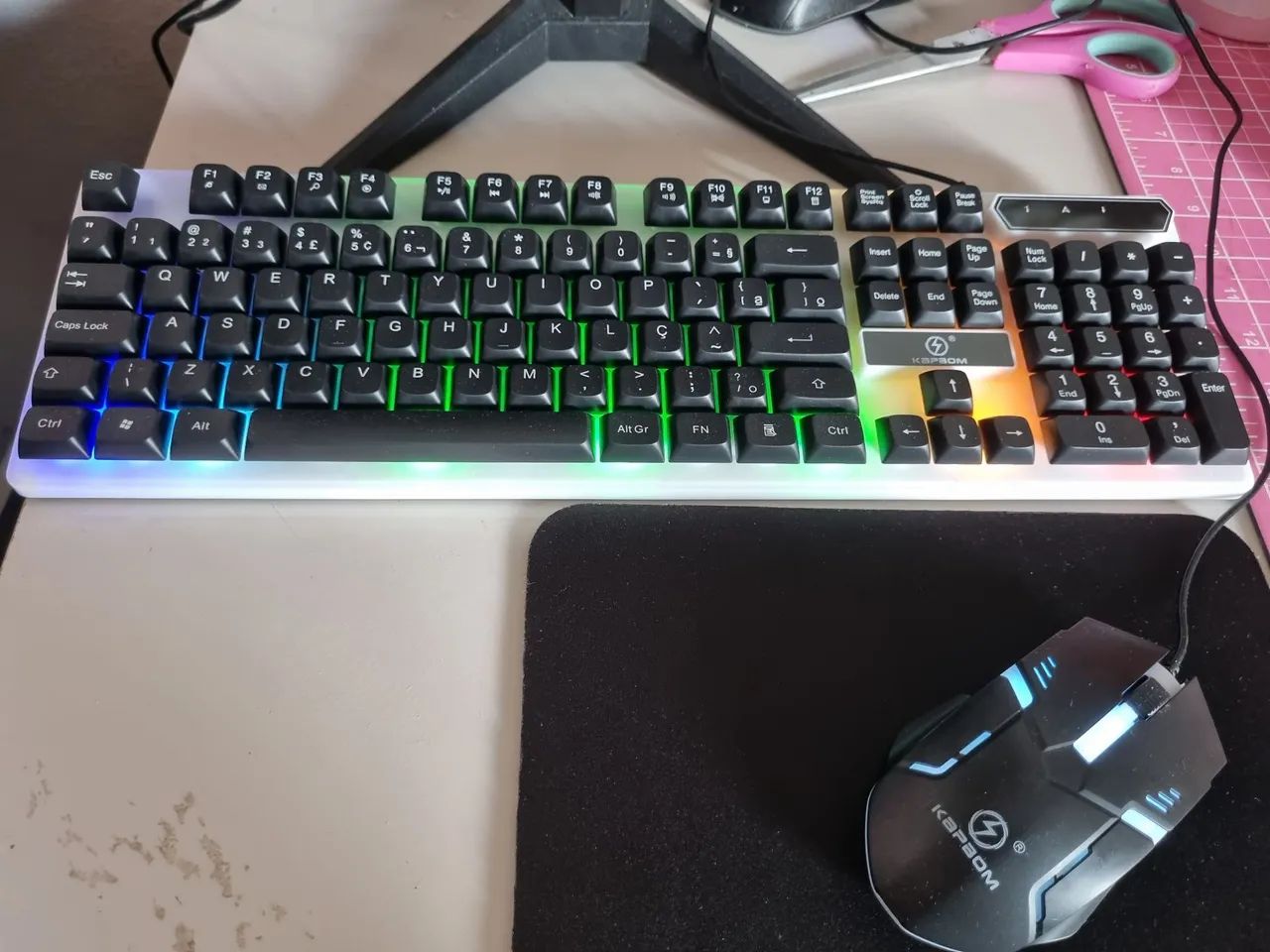 Kit teclado, mouse e mousepad Kapbom - Foto 4