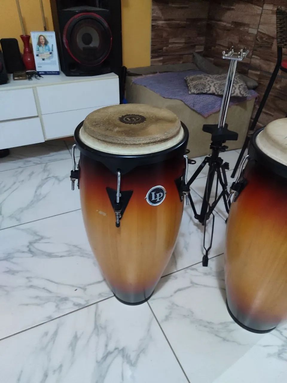 Vendo par de congas Lp com BEGS 3500 sem BEGS 2800 - Foto 4
