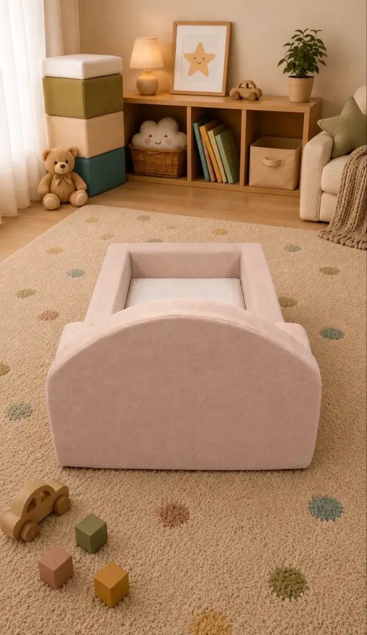 Cama infantil montessoriana  na embalagem - Foto 3