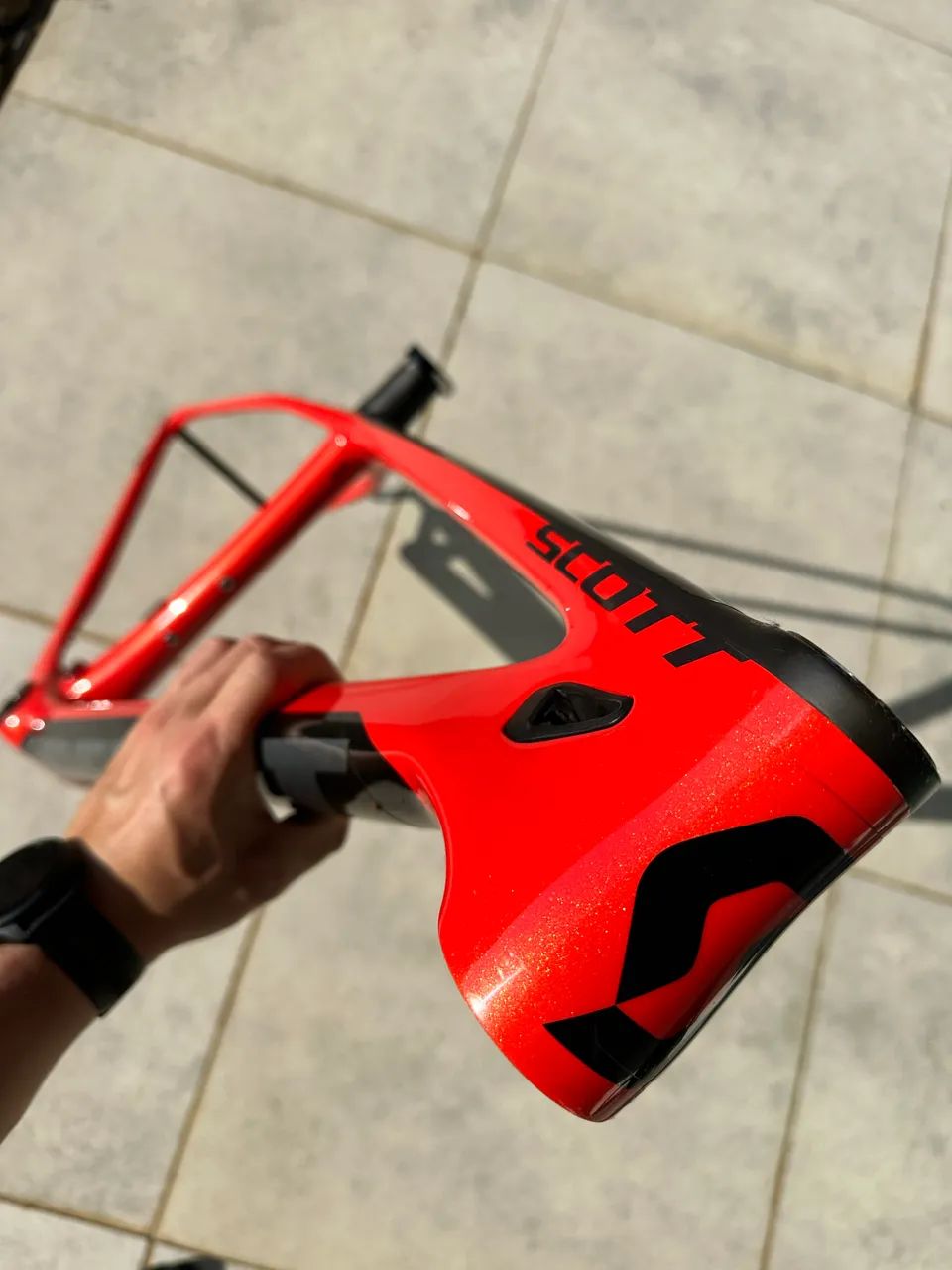 Quadro carbono Scott 